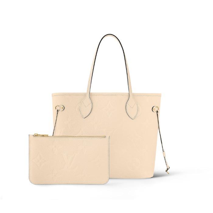 LOUIS VUITTON ポーチ ネヴァーフル MM 付属ポーチ クレーム アイボリー  M46676
