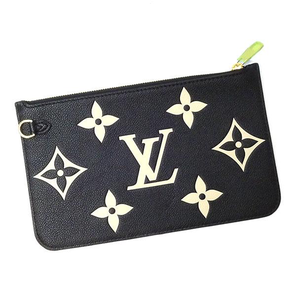 ルイヴィトンバッグ レディース LOUIS VUITTON バイカラー モノグラムアンプラント ネヴァーフル MM ブラック+ベージュ M58907
