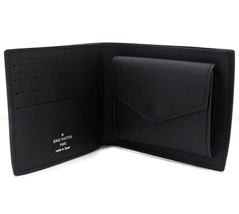 ルイヴィト 二つ折り財布 タイガ ポルトフォイユ･マルコ NM 小銭入れ付き メンズ M30865