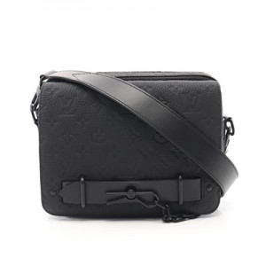 ルイ・ヴィトン LOUIS VUITTON スティーマー メッセンジャー トリヨンモノグラム ノワール ショルダーバッグ レザー ブラック M57307