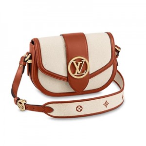 LOUIS VUITTON LV ポンヌフ・ソフト MM ショルダーバッグ M59446