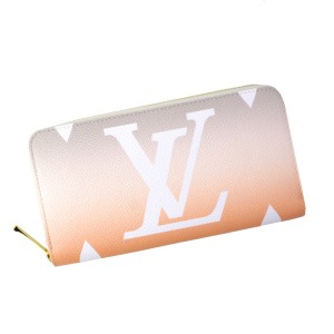 ルイヴィトン財布 レディース LOUIS VUITTON ジッピー ウォレット ベージュ M80359