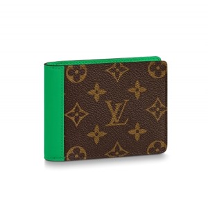 ルイヴィトンスーパーコピー LOUIS VUITTON ポルトフォイユ ミュルティプル 二つ折り財布 M81537