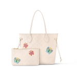 ルイヴィトン LV × YK 草間彌生 ネヴァーフル MM　フラワー M21733