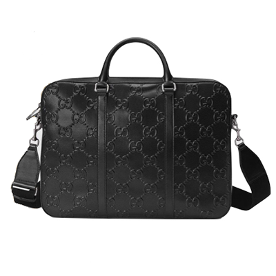 グッチ GUCCI GGエンボス ブリーフケース エンボス加工したドキュメントホルダー 658573 1W3CN 1000