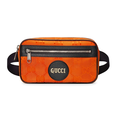 グッチ GUCCI Off Tha Grid ベルトバッグ ボディバッグ 再生ナイロン×レザー イエロー 631341 H9HBN 7560