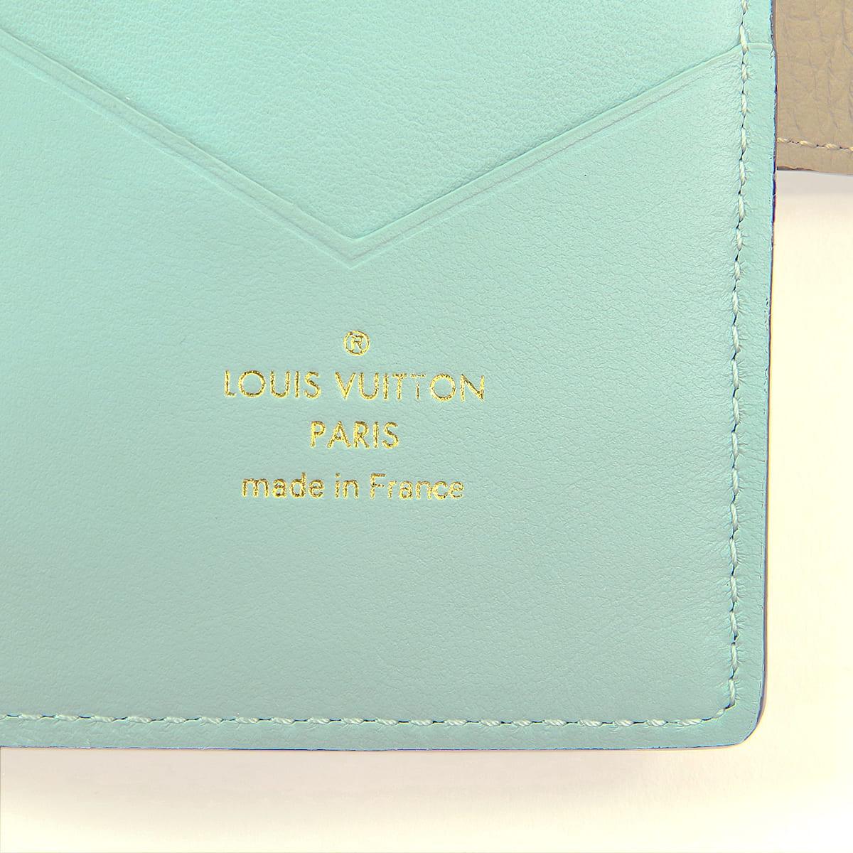 ルイヴィトン 二つ折り財布 カプシーヌ LV ヴェルティカル CPウォレット ガレ M82198