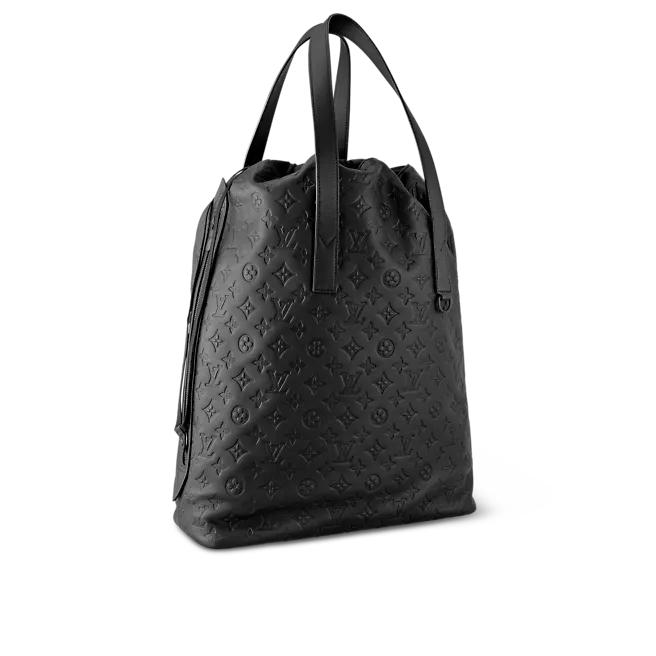 Louis Vuitton ヘルメットバッグ バッグモノグラム トートバッグ メンズ 黒  M46554