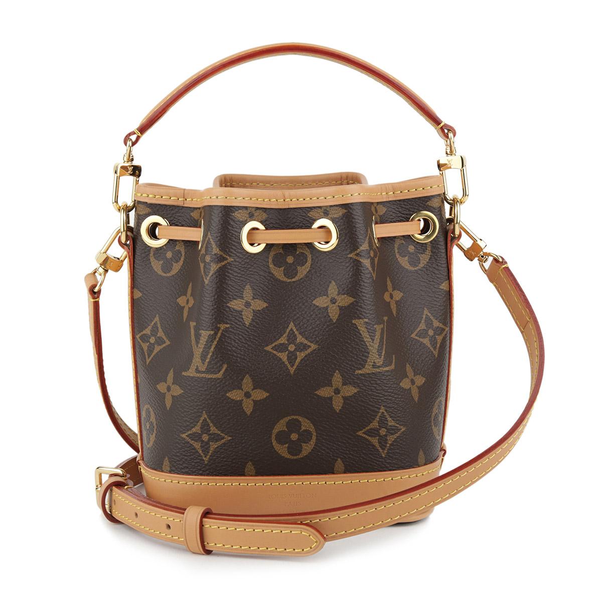 ルイ・ヴィトン LOUIS VUITTON ナノ・ノエ モノグラム レディース ショルダーバッグ M81266