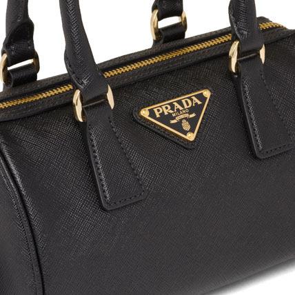 PRADA プラダ ショルダーバッグ 2Wayバッグ レザー ブラック 1BB846 NZV F0632