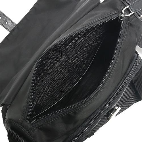 プラダ バッグ ナイロン 1BD994 V44 F0002 V OOO ショルダー ブラック PRADA メンズ レディース 