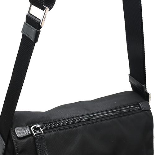 プラダ バッグ ナイロン 1BD994 V44 F0002 V OOO ショルダー ブラック PRADA メンズ レディース 
