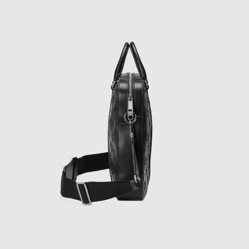 グッチ GUCCI GGエンボス ブリーフケース エンボス加工したドキュメントホルダー 658573 1W3CN 1000