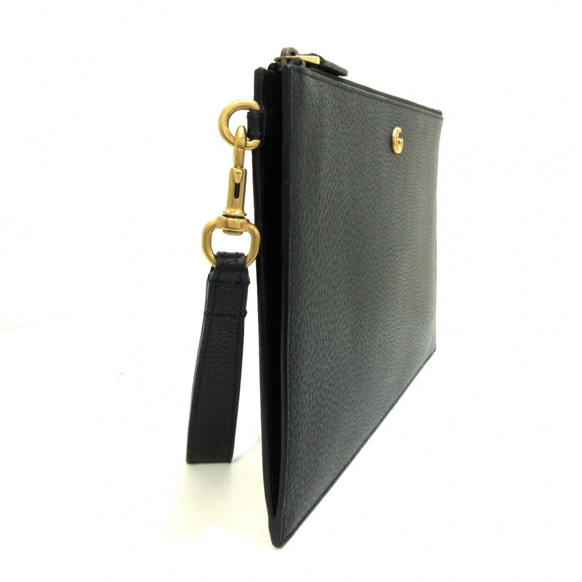 グッチ GUCCI GGマーモント クラッチバッグ レザー ポーチ メンズ  475317 DJ20T 1000