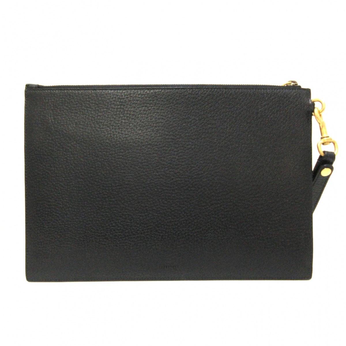 グッチ GUCCI GGマーモント クラッチバッグ レザー ポーチ メンズ  475317 DJ20T 1000