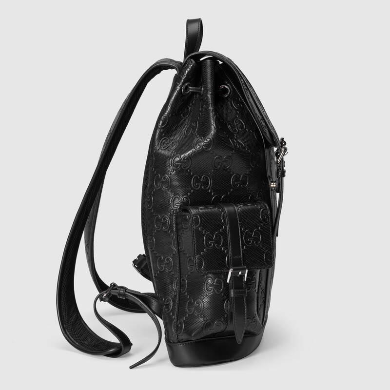 グッチ GUCCI GGエンボス バックパック リュックサック ブラック 625770 1W3BN 1000