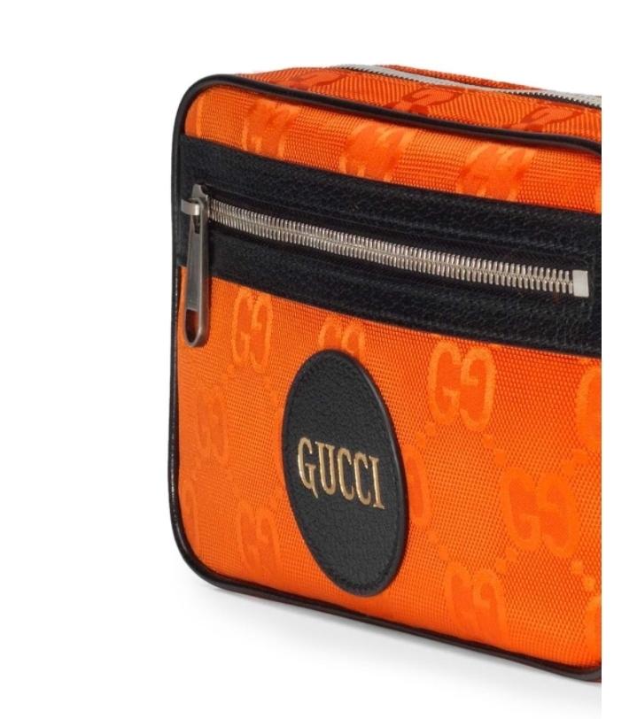 グッチ GUCCI Off Tha Grid ベルトバッグ ボディバッグ 再生ナイロン×レザー イエロー 631341 H9HBN 7560