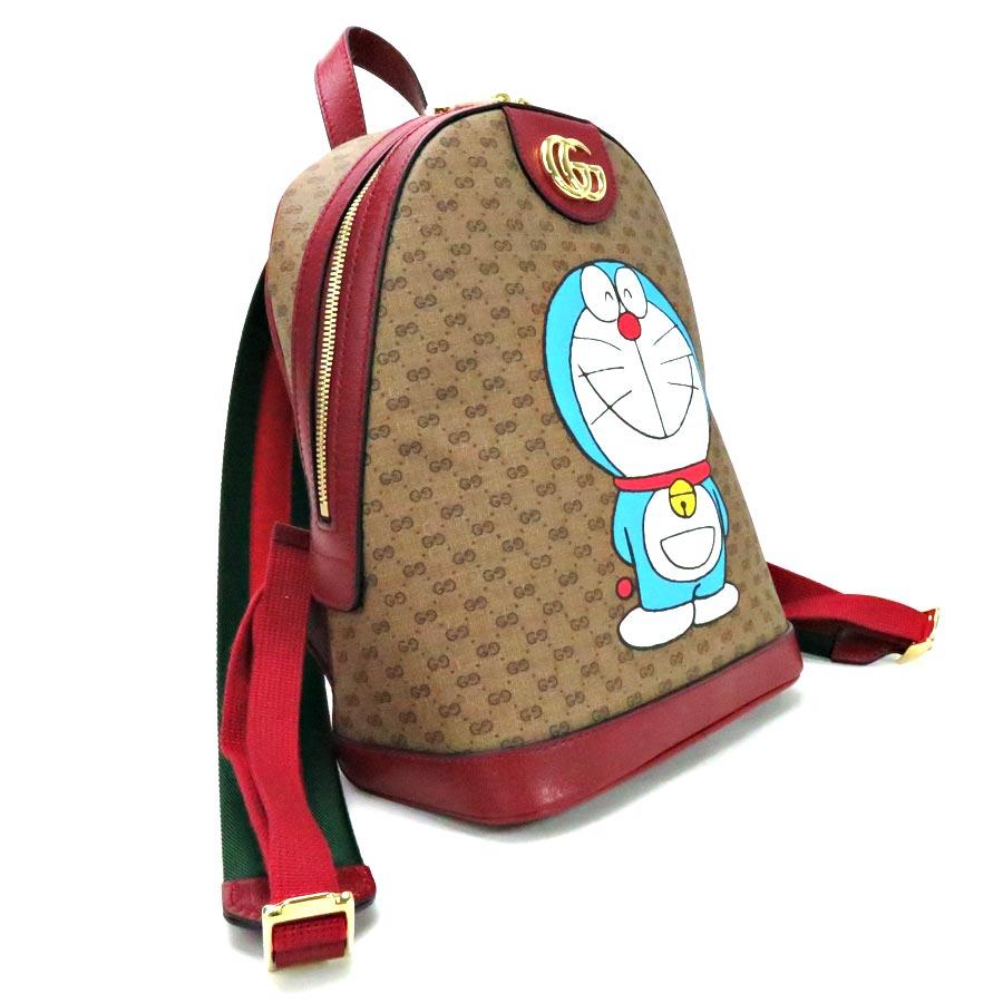グッチ ミニGGスプリーム バッグパック リュックサック スモール ドラえもん 647816 2VOAG 8595
