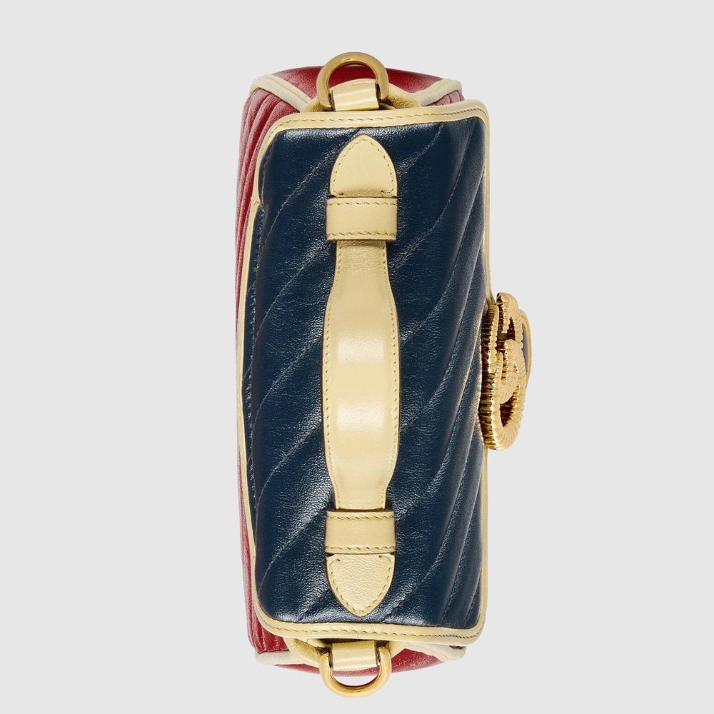 グッチ GUCCI GGマーモント ミニ トップハンドルバッグ 583571 1X5CG 6775