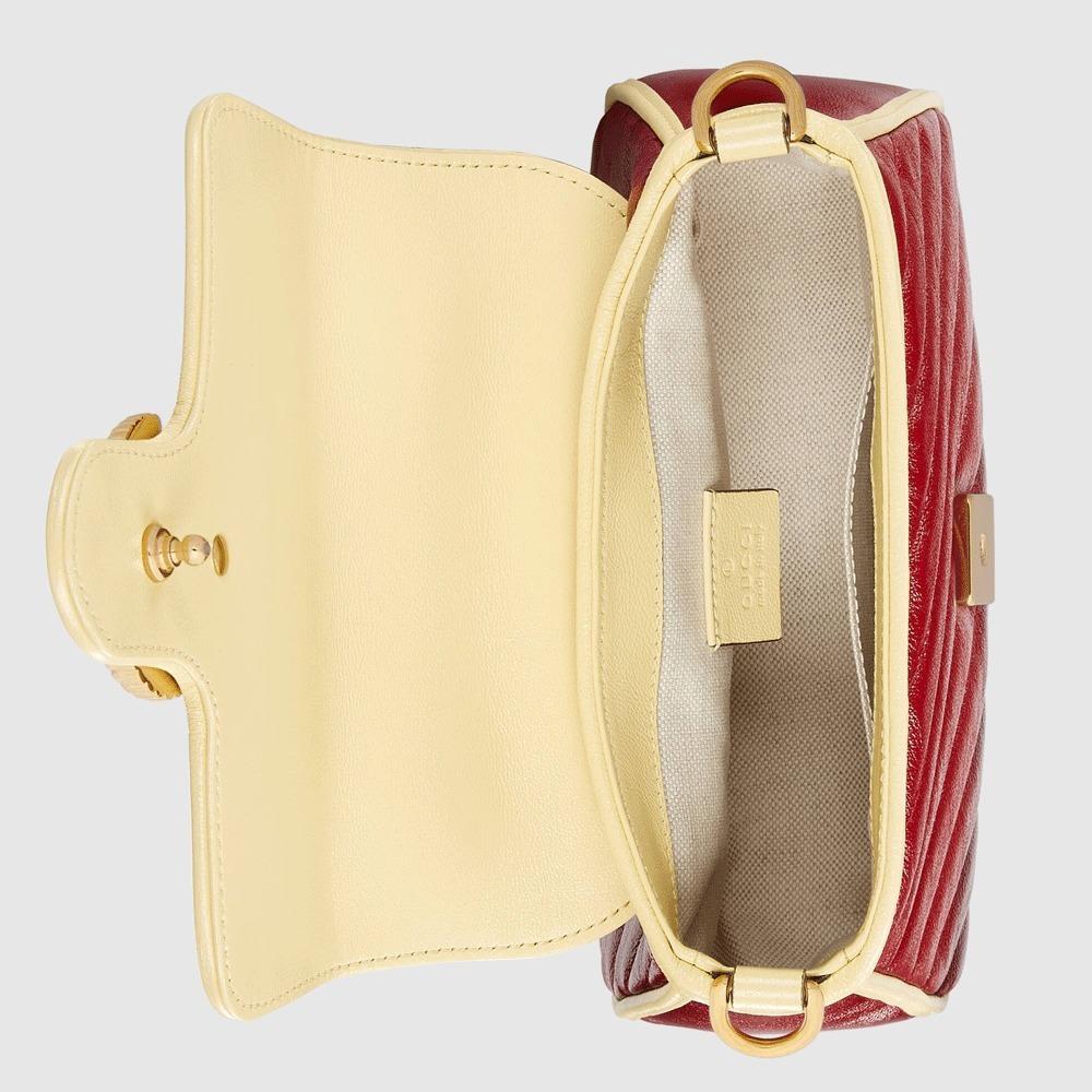 グッチ GUCCI GGマーモント ミニ トップハンドルバッグ 583571 1X5CG 6775