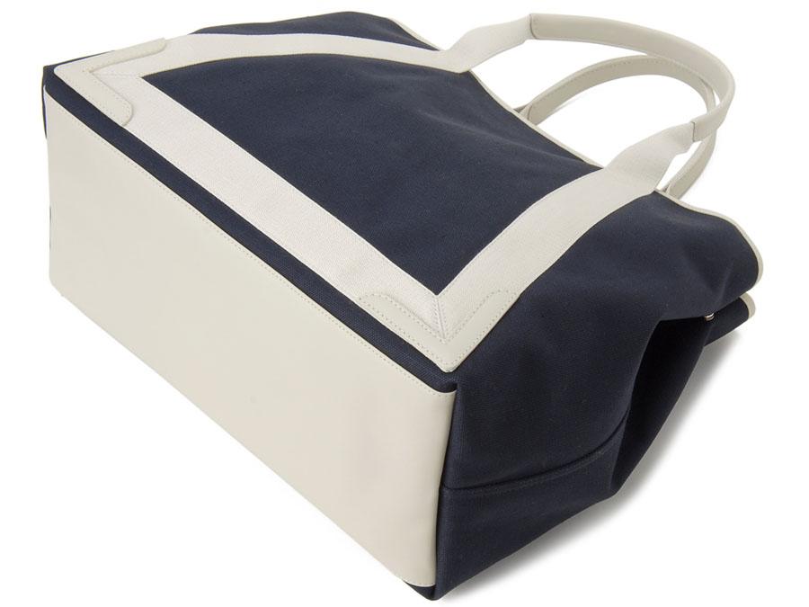 バレンシアガトートバッグ NAVY CABAS M ネイビー カバ キャンバス ブルー レディース 339936 K9H1N 4092​