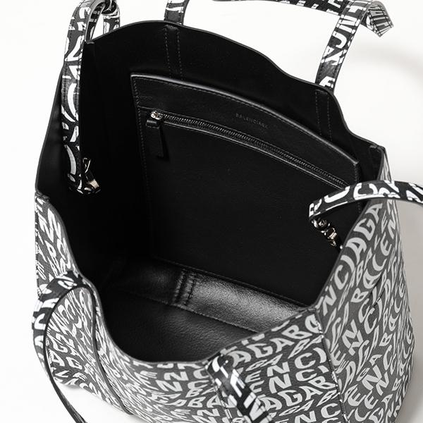バレンシアガ EVERYDAY TOTE XS AJ エブリデイ ウェーブロゴ レザー トートバッグ 鞄 レディース 551810 D6WLN 1000​