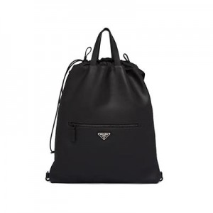 PRADA レザー バックパック リュックパック ブラック シンプル 2VZ035_2BYA_F0002