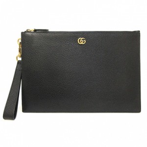 グッチ GUCCI GGマーモント クラッチバッグ レザー ポーチ メンズ  475317 DJ20T 1000