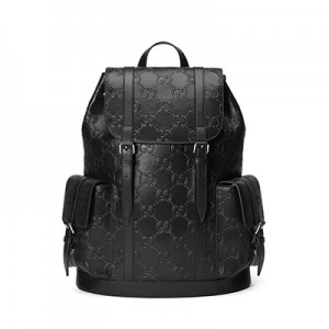 グッチ GUCCI GGエンボス バックパック リュックサック ブラック 625770 1W3BN 1000