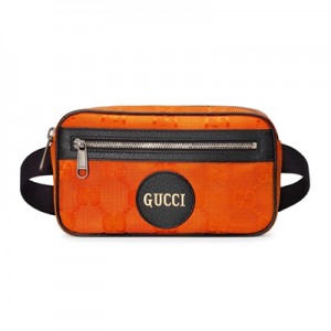 グッチ GUCCI Off Tha Grid ベルトバッグ ボディバッグ 再生ナイロン×レザー イエロー 631341 H9HBN 7560