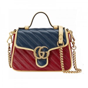 グッチ GUCCI GGマーモント ミニ トップハンドルバッグ 583571 1X5CG 6775