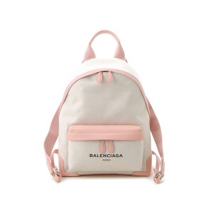 バレンシアガ BALENCIAGA リュックサック NAVY BACKPACK ピンク 409010 AQ38N 1081​