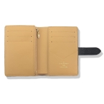 ルイヴィトン二つ折り財布 カプシーヌ LV ヴェルティカル CPウォレット ノワール レデイース M81561