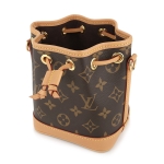 ルイ・ヴィトン LOUIS VUITTON ナノ・ノエ モノグラム レディース ショルダーバッグ M81266
