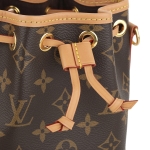 ルイ・ヴィトン LOUIS VUITTON ナノ・ノエ モノグラム レディース ショルダーバッグ M81266