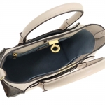 ルイ ヴィトン オンマイサイド PM 2way ショルダーバッグ ハンドバッグ 斜め掛け モノグラム カーフスキン レザー グレージュ M57729