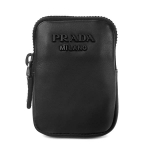 プラダ PRADA ショルダーバッグ メンズ ベルトポーチ付 レザー ブラック 2VH125 2DMF F0002