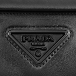 プラダ PRADA ショルダーバッグ メンズ ベルトポーチ付 レザー ブラック 2VH125 2DMF F0002