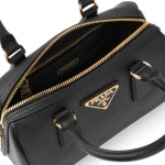 PRADA プラダ ショルダーバッグ 2Wayバッグ レザー ブラック 1BB846 NZV F0632