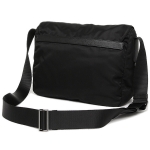プラダショルダーバッグ ヴェラ トライアングルロゴ ブラック レディース メンズ PRADA 1BD671 V44 F0002