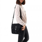 プラダ バッグ ナイロン 1BD994 V44 F0002 V OOO ショルダー ブラック PRADA メンズ レディース 
