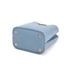 プラダ スモール サフィアーノ パニエ バッグ ライトブルー 1BA217_2ERX_F0KL4_V_OOO