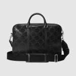 グッチ GUCCI GGエンボス ブリーフケース エンボス加工したドキュメントホルダー 658573 1W3CN 1000