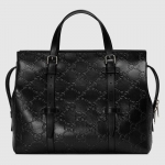 グッチ GUCCI GGエンボス トートバッグ レザー 625774 1W3AN 1000 ブラック