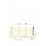 グッチ GUCCI GGエンボス ダッフルバッグ ボストンバッグ ホワイト 625768 1W3CN 9022