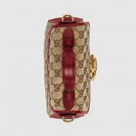 グッチ GUCCI GGマーモント ミニ トップハンドル バッグ 583571 HVKEG 8561
