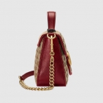 グッチ GUCCI GGマーモント ミニ トップハンドル バッグ 583571 HVKEG 8561