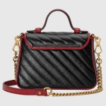 グッチ GUCCI GGマーモント ミニ トップ ハンドルバッグ 583571 0OLFX 8277