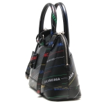 バレンシアガ ハンドバッグ/ショルダーバッグ ヴィル トップ ハンドル ブラック&マルチ 550645 0K1V3 31072 レディース