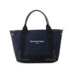 バレンシアガトートバッグ NAVY CABAS S ブルーマリン レディース 339933 K9H1N 4065​